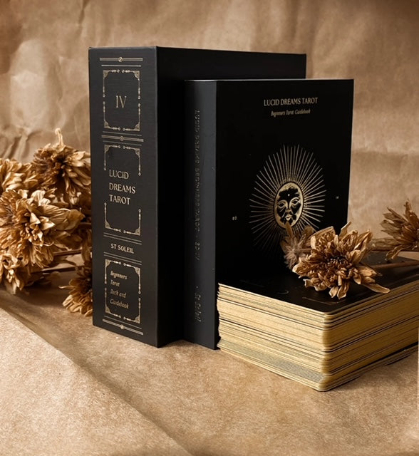 Lucid Dreams Beginners Tarot Deck BLACK ECLIPSE {EDITION IV}