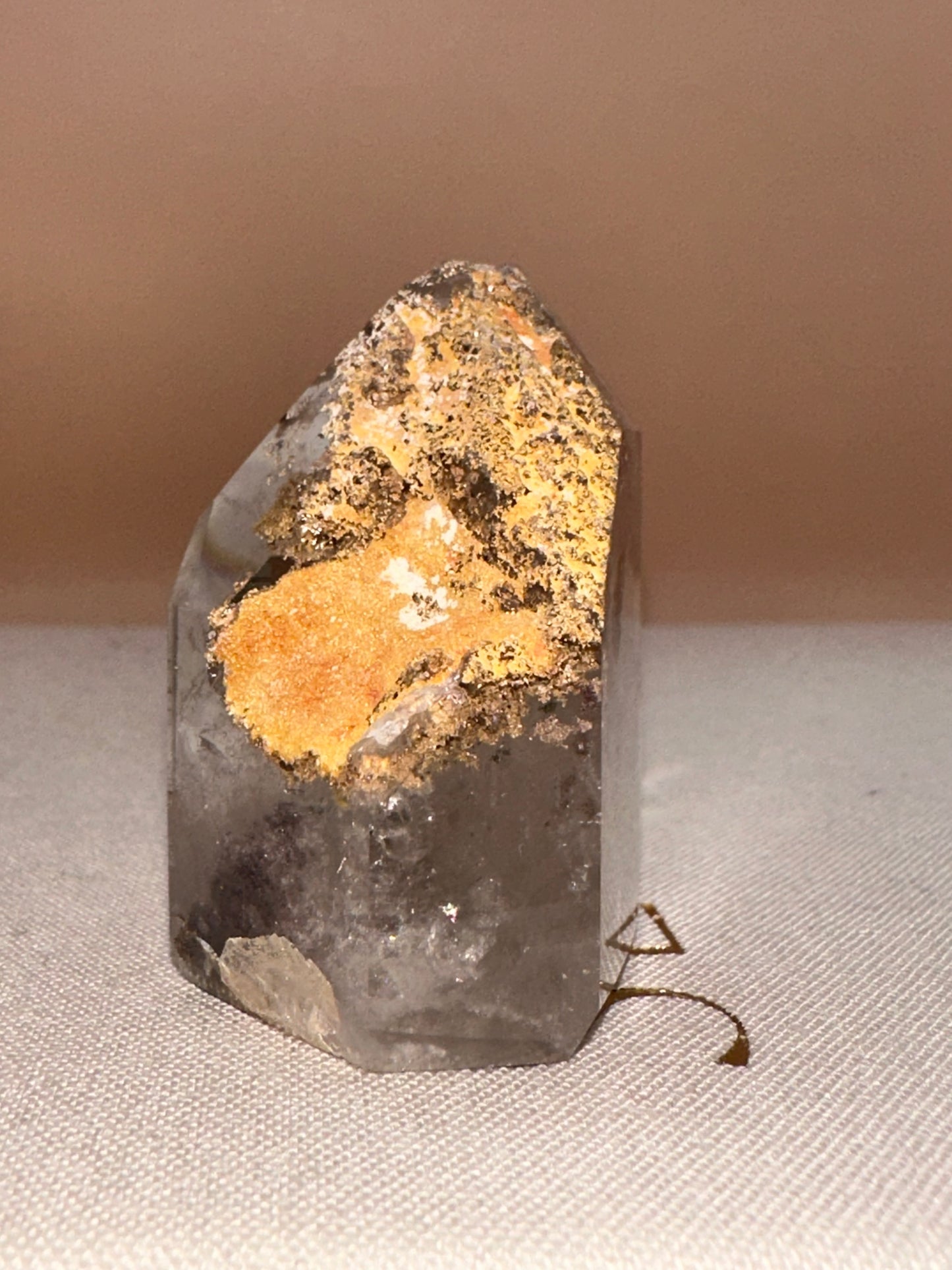 Clear Lodalite Raw Back Veils
