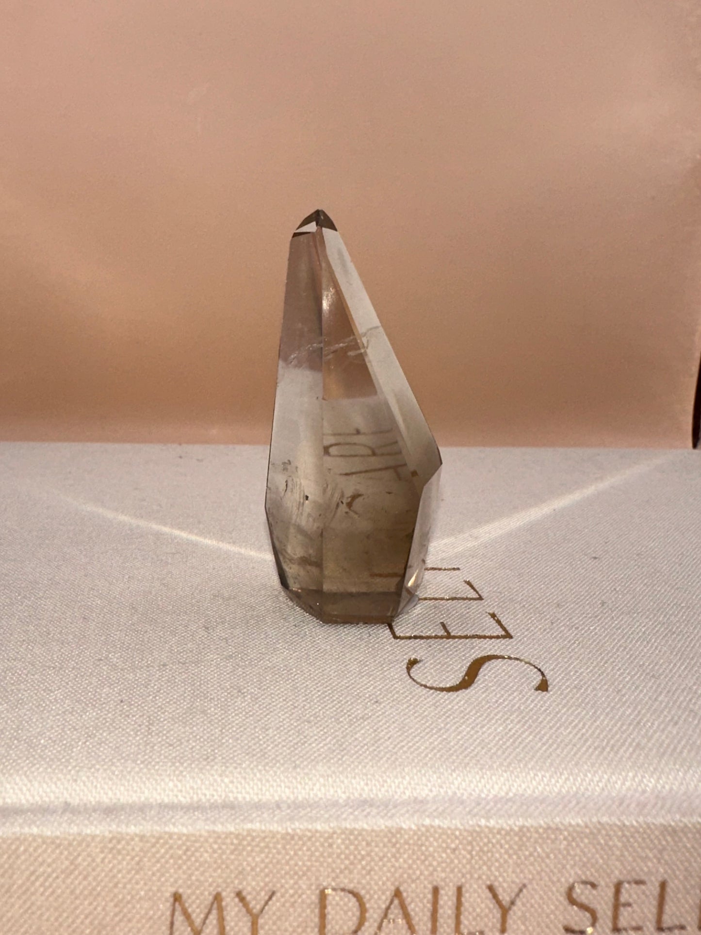 Unique Light Citrine Freeform Tower