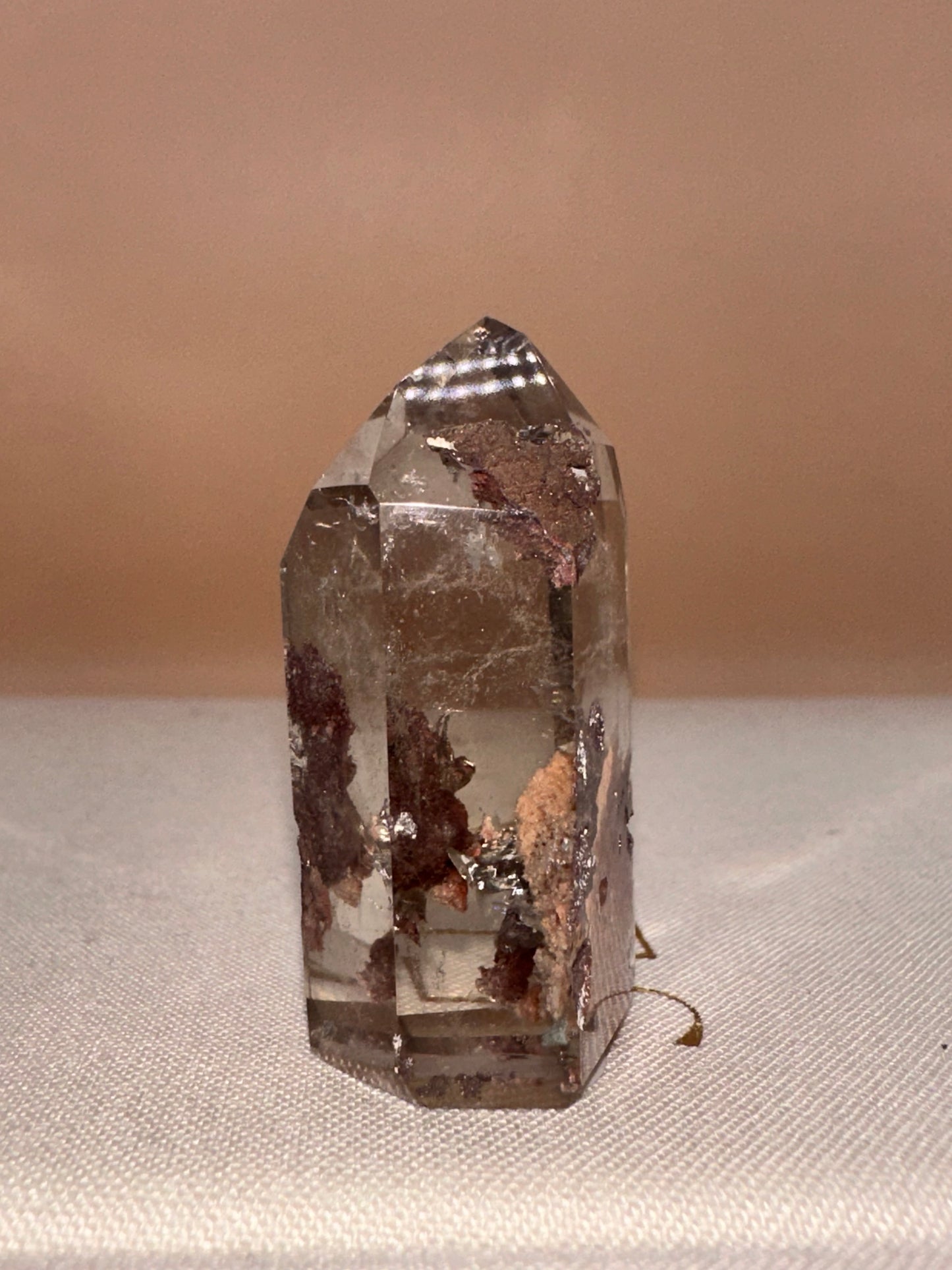 Small Pink Lodalite Part Raw