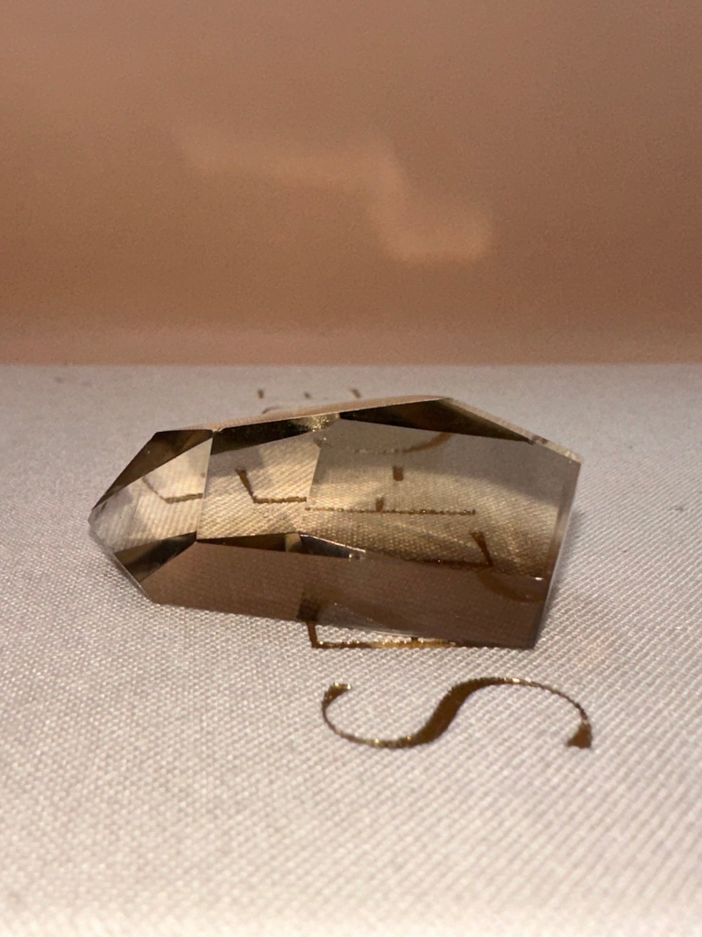 Small Citrine Freeform pointed Tip