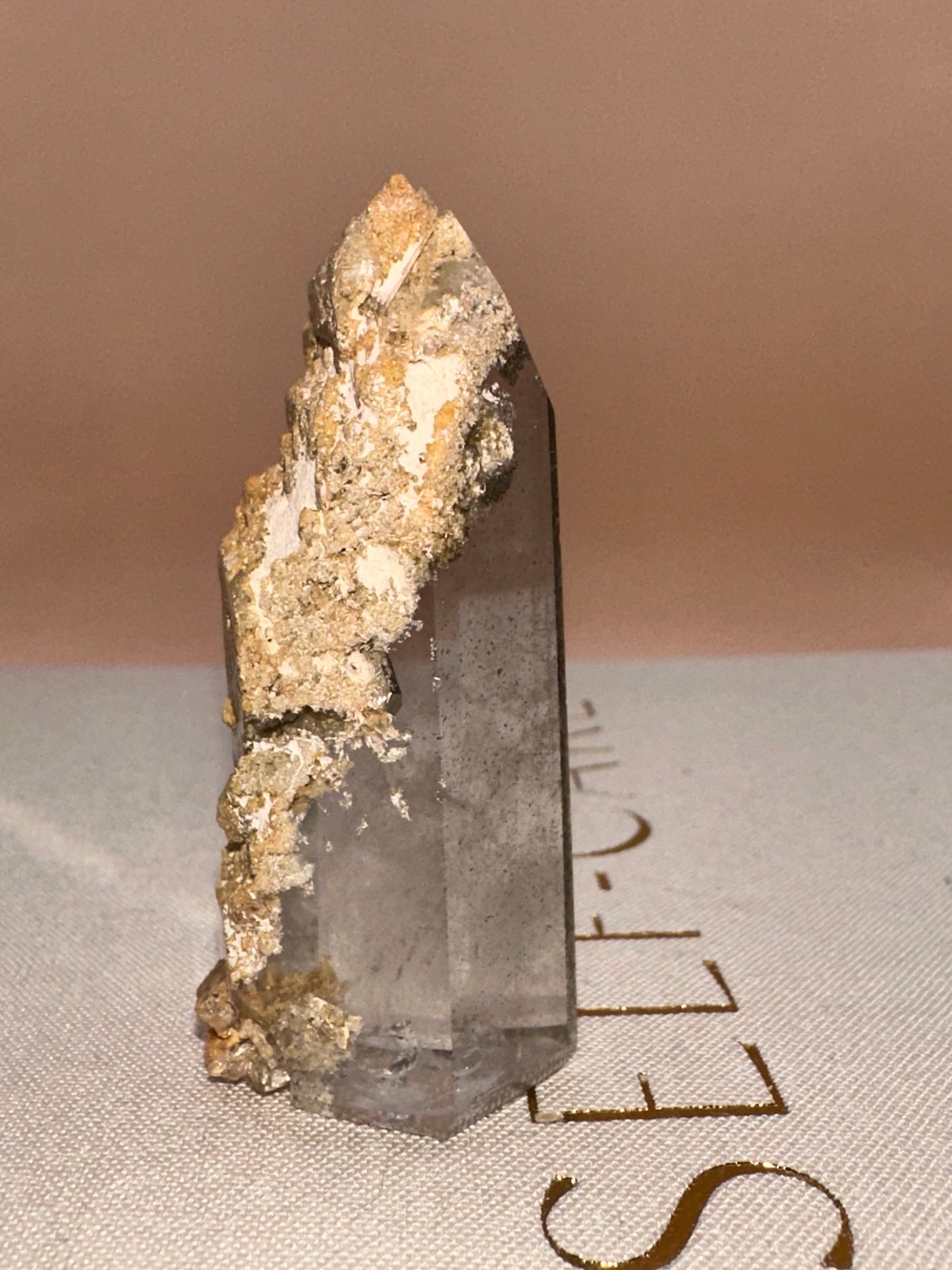 Small Lodalite Raw on tip and at the back