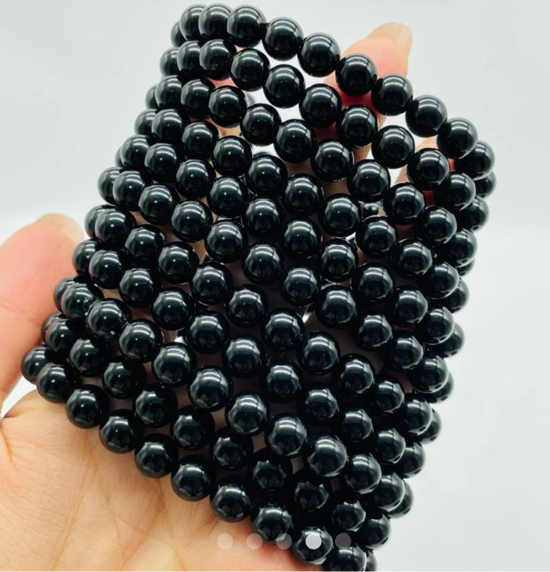 BLACK OBSIDIAN BRACELETS