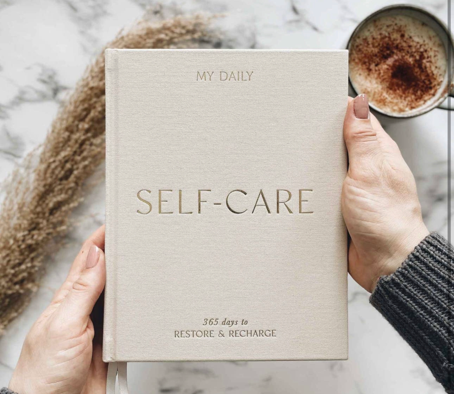 My Daily Self-Care Journal - Wellness Journal (Almond)