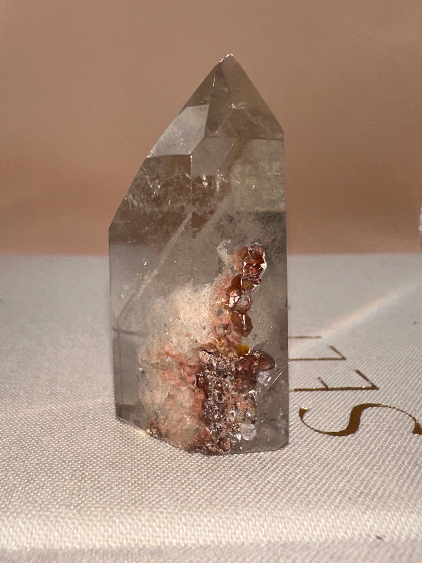 Small Lodalite Part Raw Part Polished