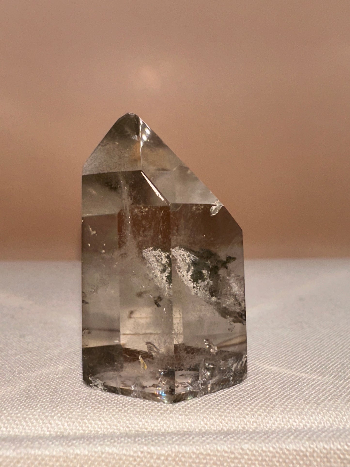 Polished Short Chunky Lodalite Clear