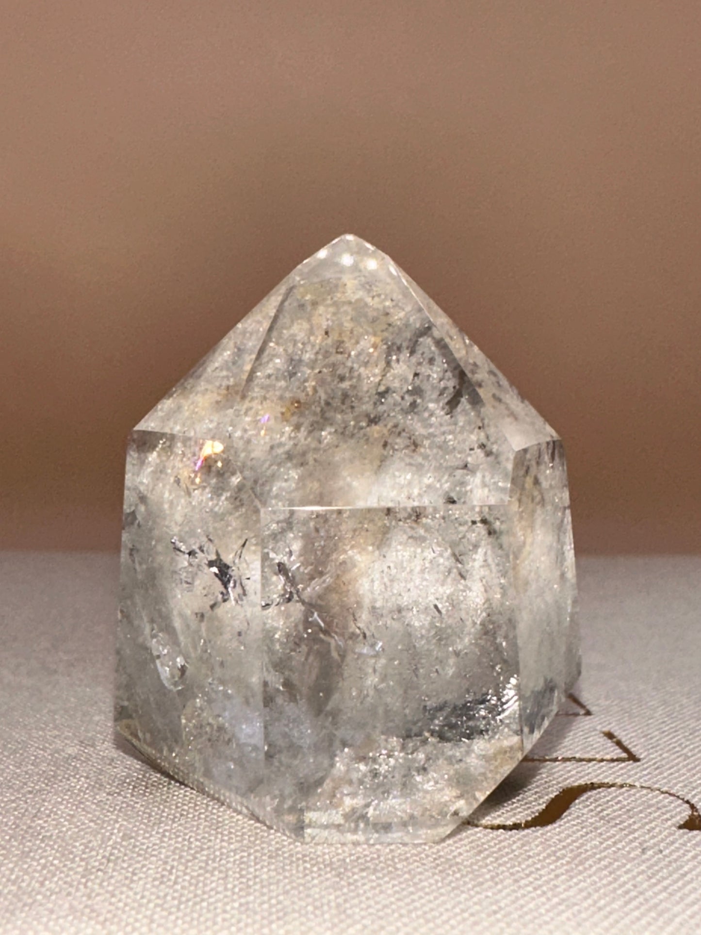 Small Chunky Lodalite Raw Back