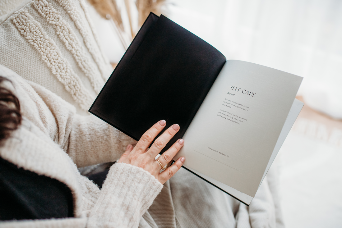 My Daily Self-Care Journal - Wellness Journal (Almond)