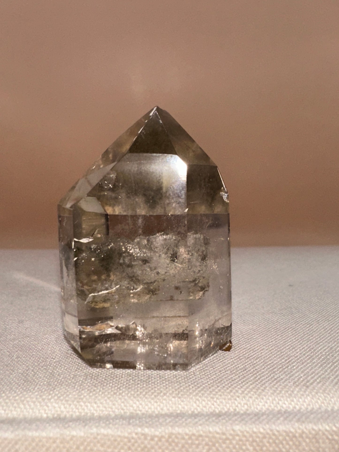 Polished Short Chunky Lodalite Clear