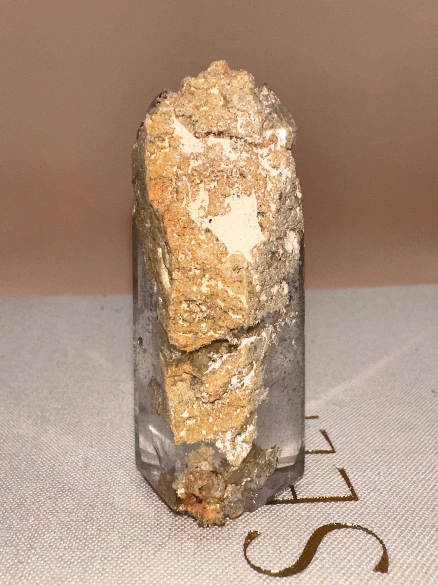 Small Lodalite Raw on tip and at the back