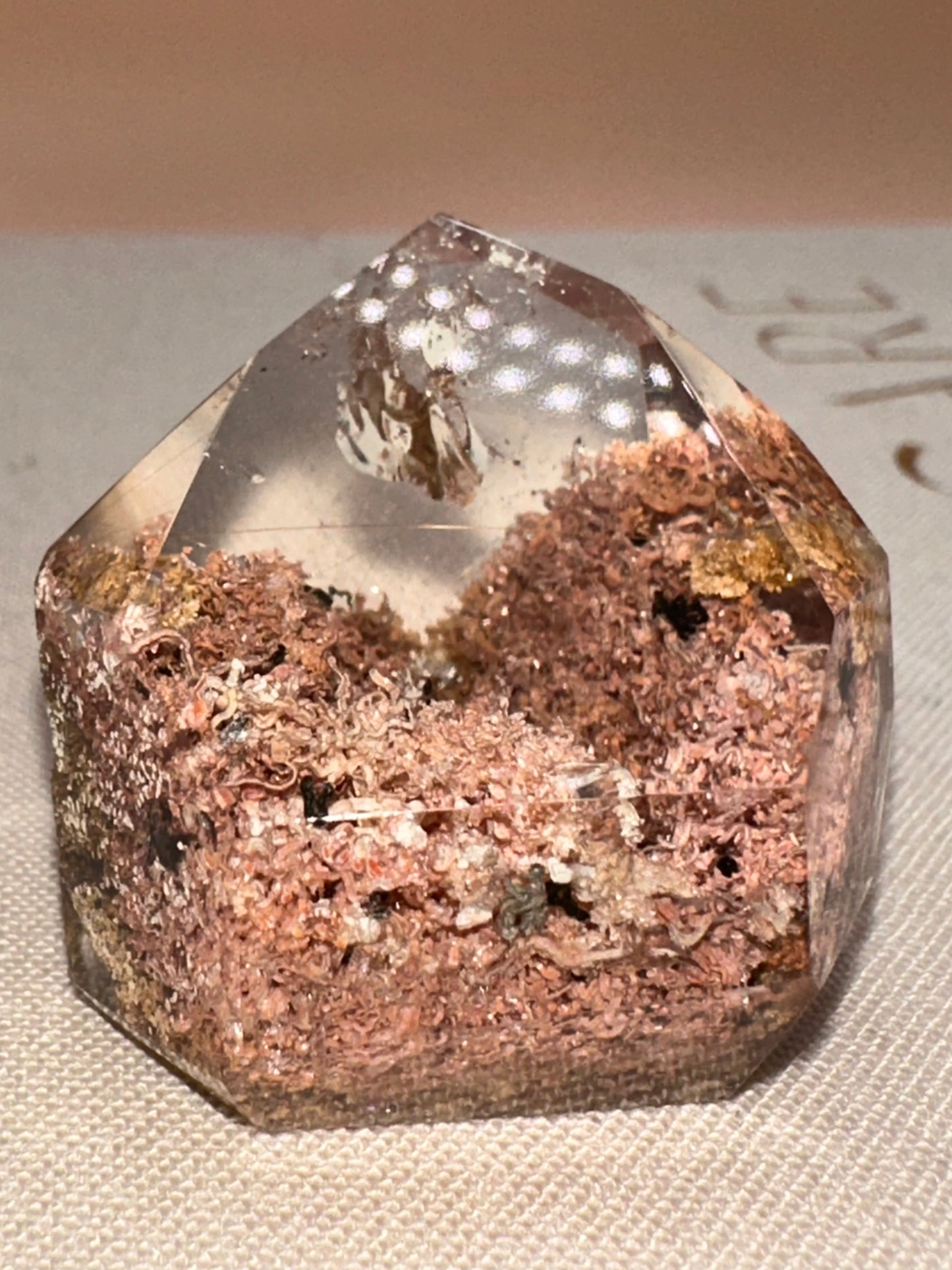 Polished Pink Lodalite Small