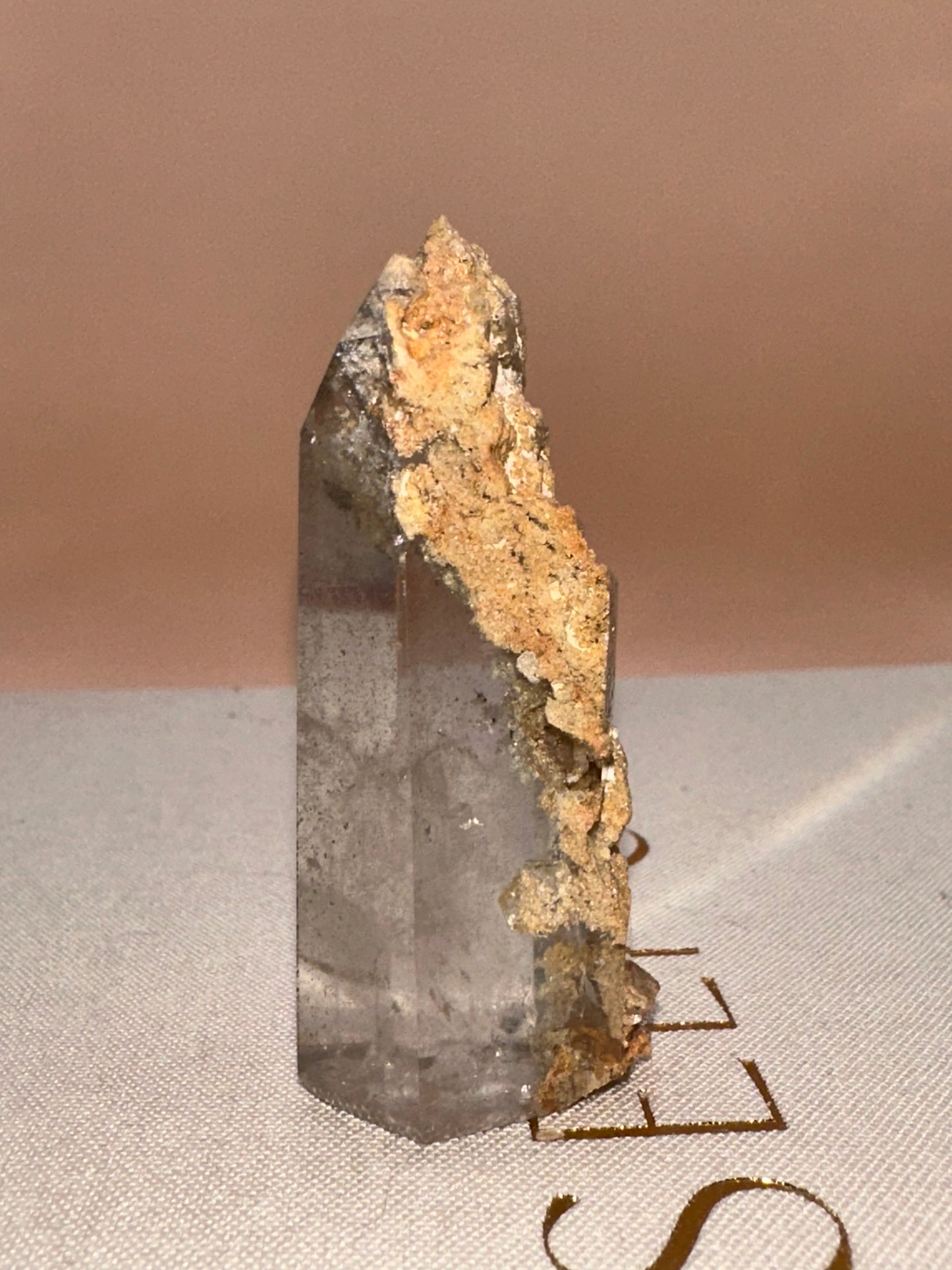 Small Lodalite Raw on tip and at the back