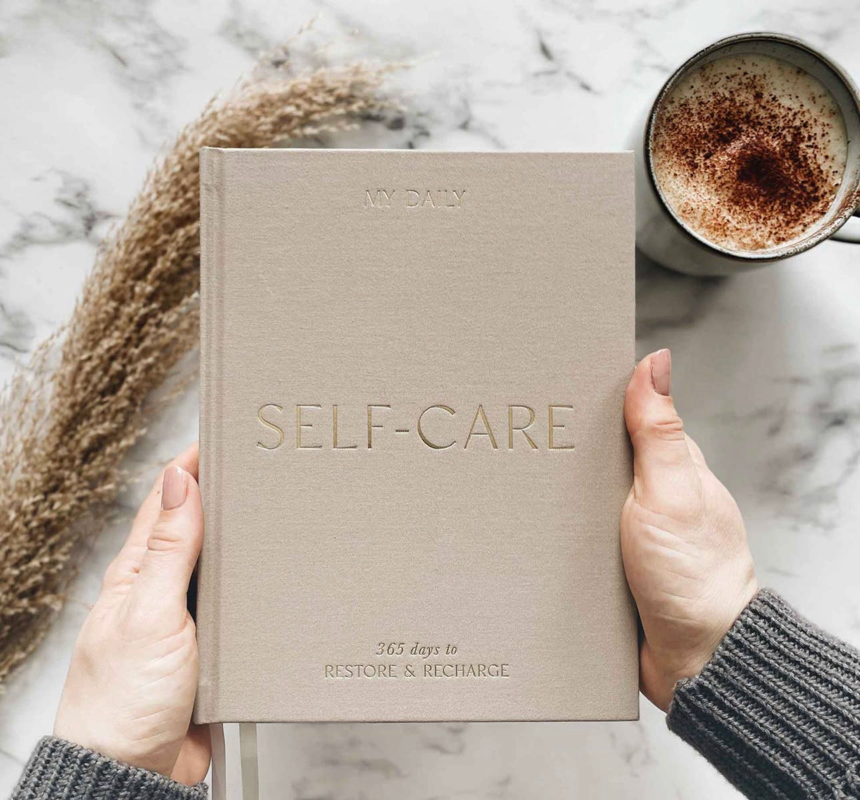 My Daily Self-Care Journal - Wellness Journal (Pebble)