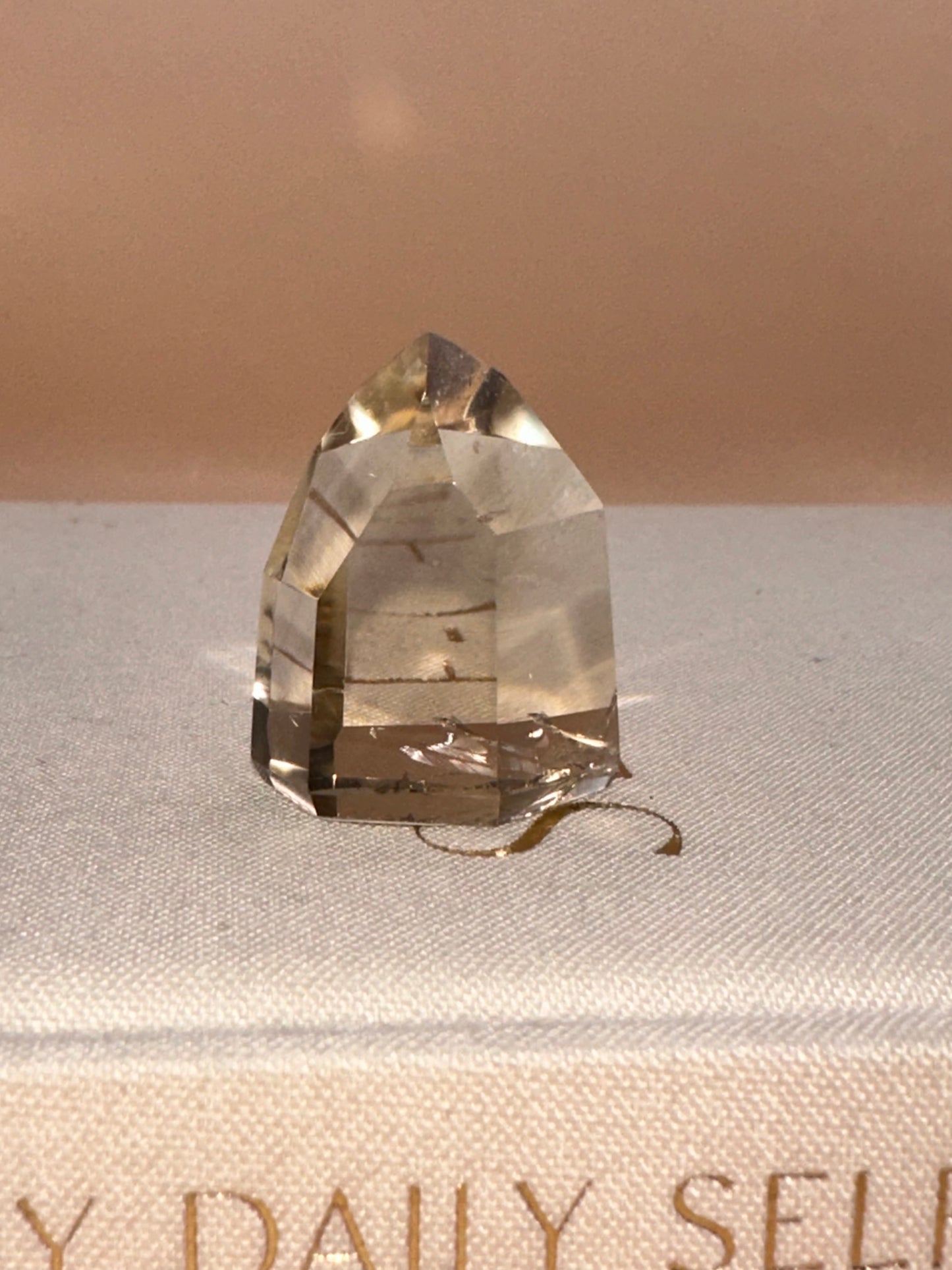 Small Champagne Citrine Tower