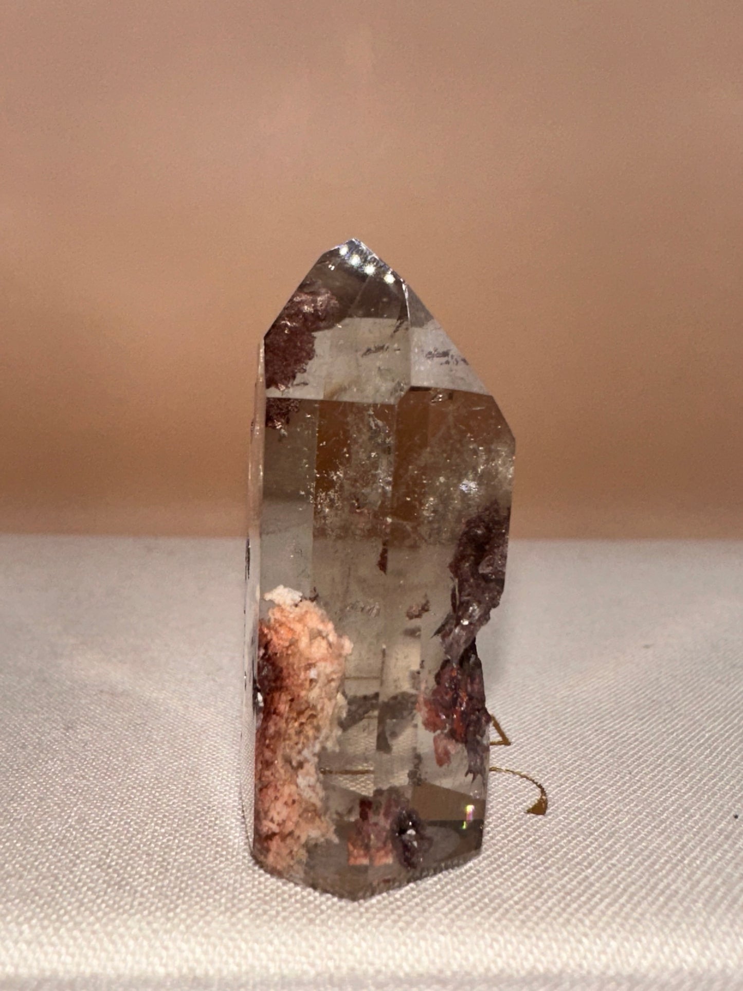 Small Pink Lodalite Part Raw