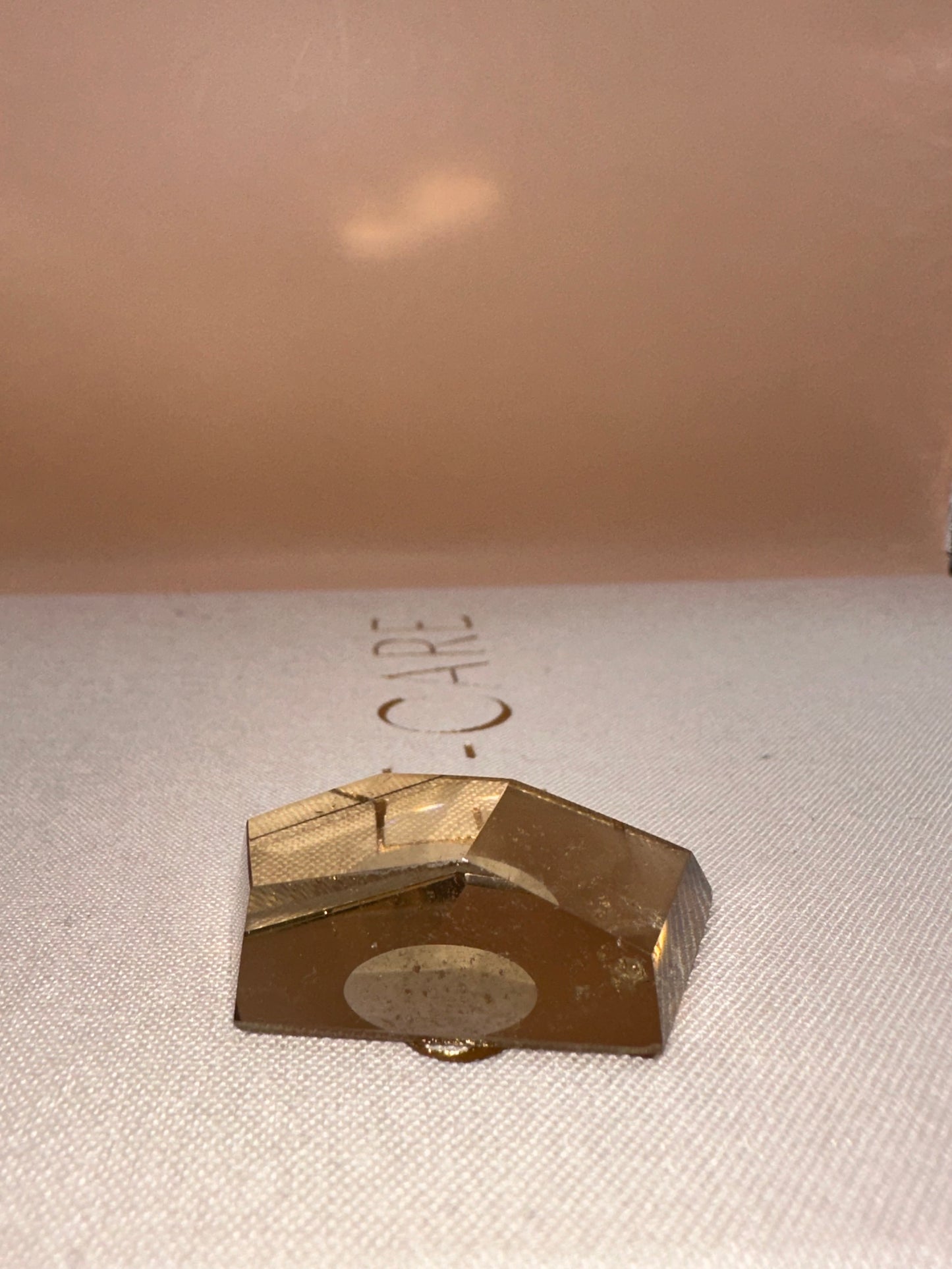 Small Citrine Freeform Flatter