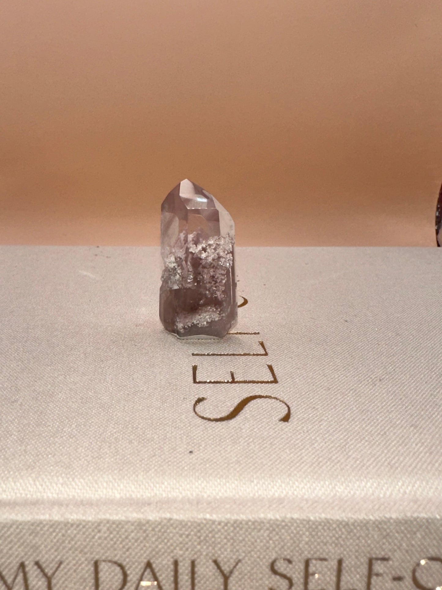 Pink Lithium Part Raw, Part Polished 15 Grams