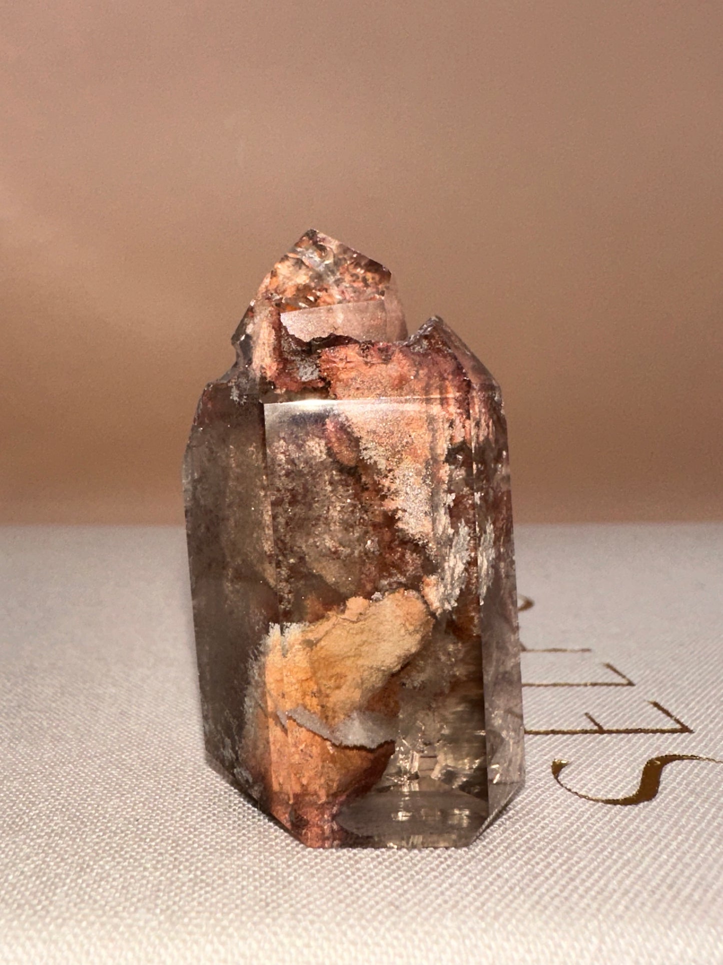 Small Lodalite Raw Tip and Back