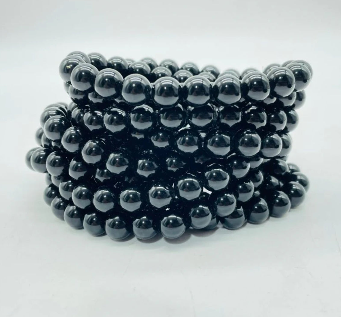 BLACK OBSIDIAN BRACELETS