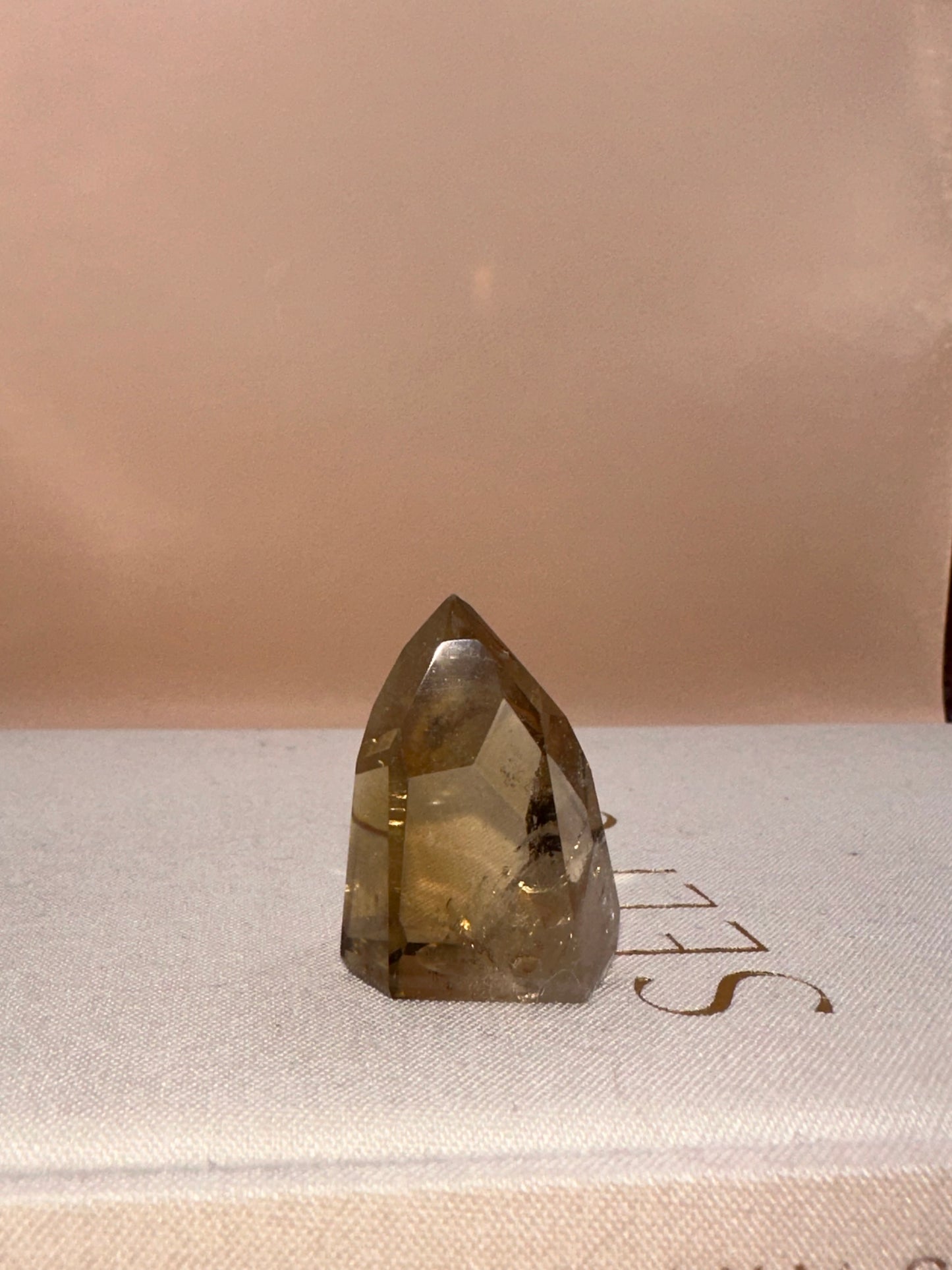 Champagne Citrine Tower