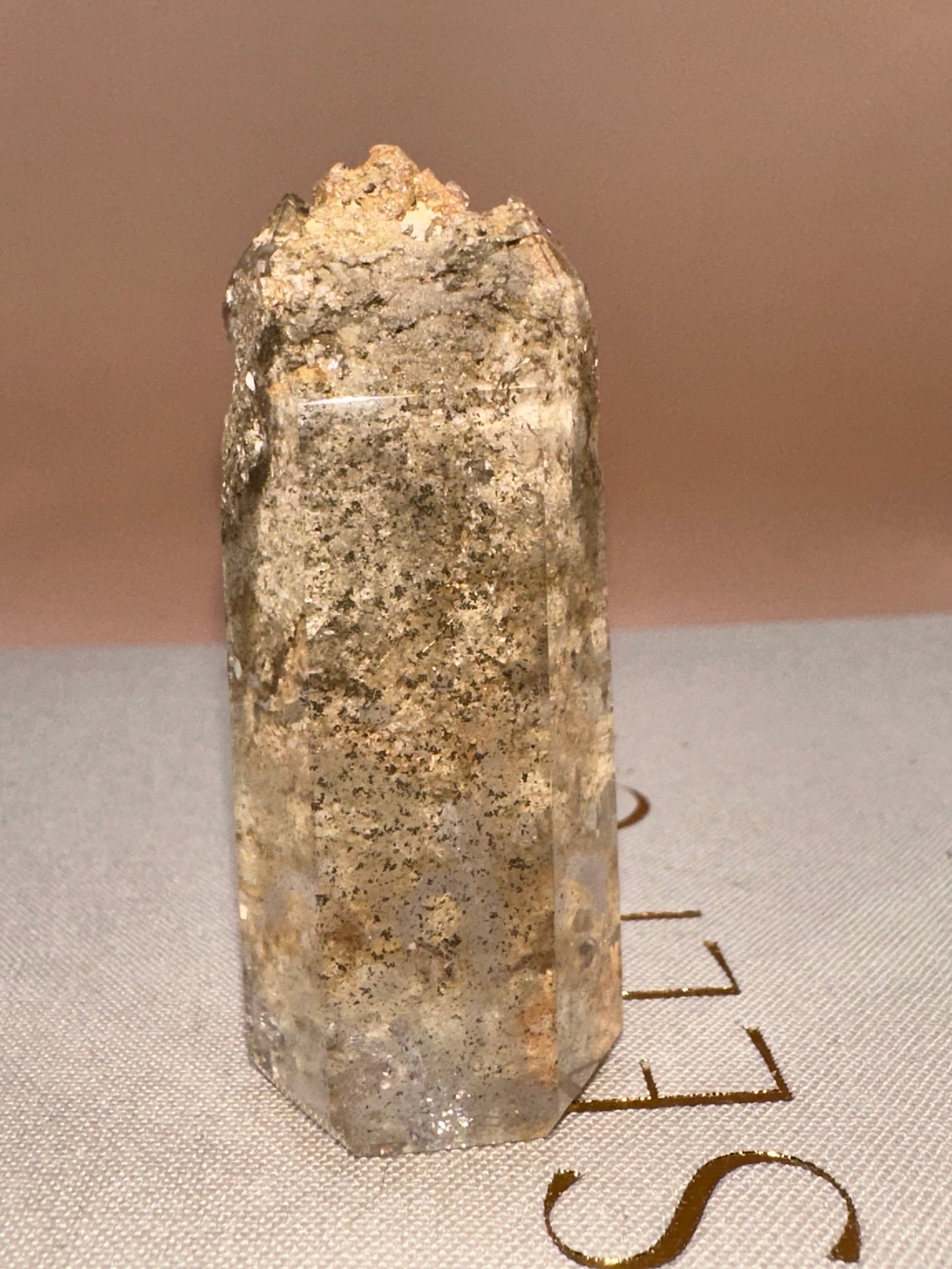 Small Lodalite Raw on tip and at the back