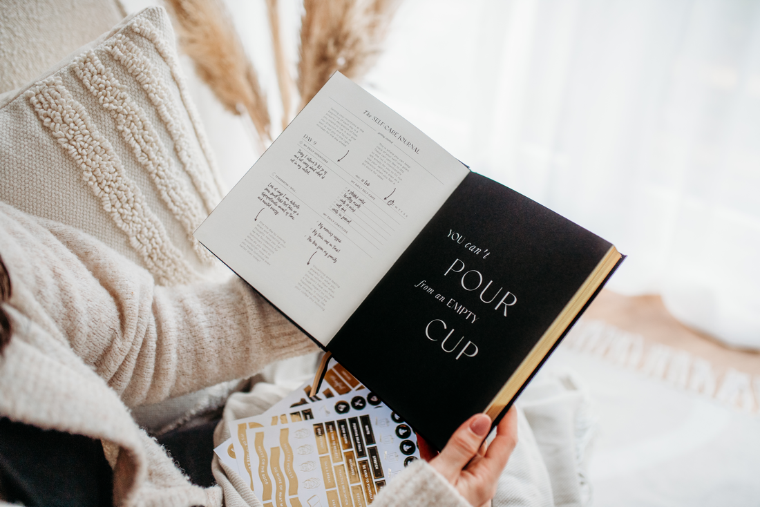 My Daily Self-Care Journal - Wellness Journal (Pebble)
