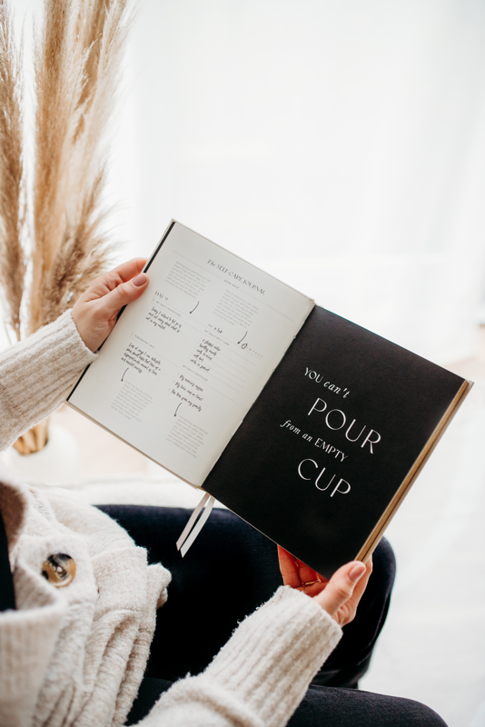 My Daily Self-Care Journal - Wellness Journal (Almond)