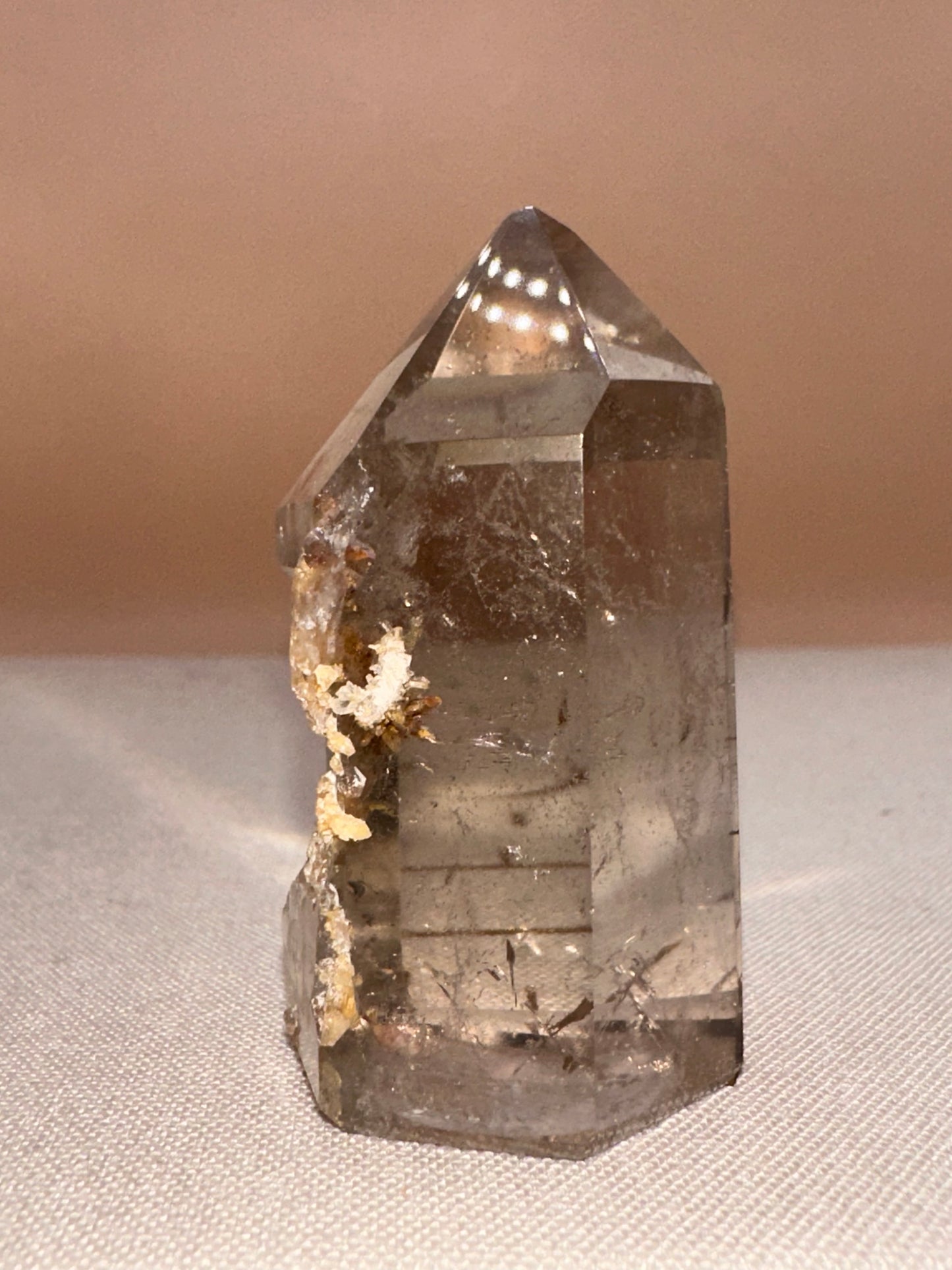 Clear Lodalite Raw Back