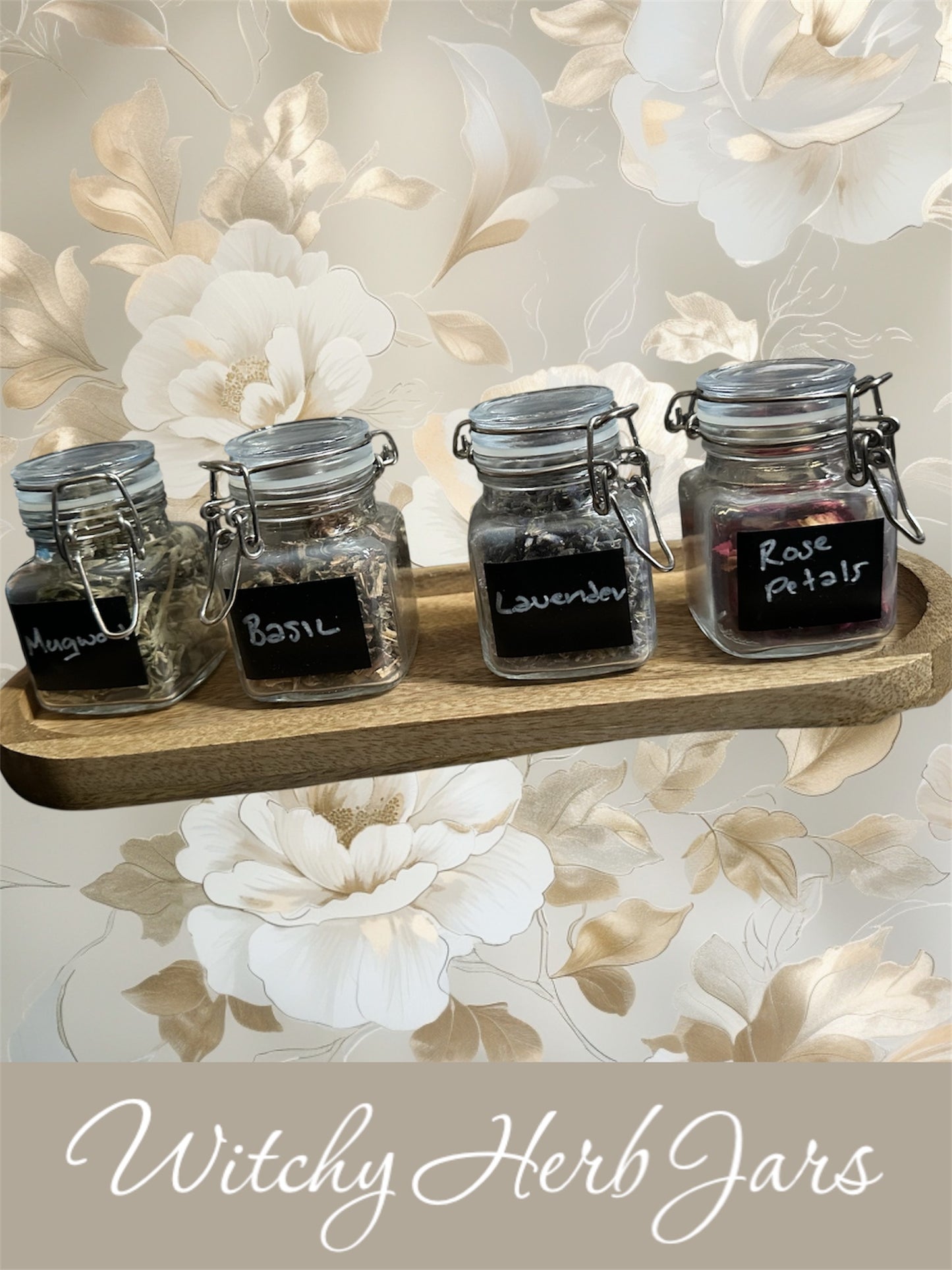 Herb Jars with your choice of Herb