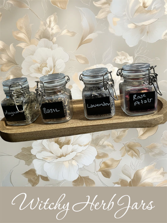 Herb Jars with your choice of Herb