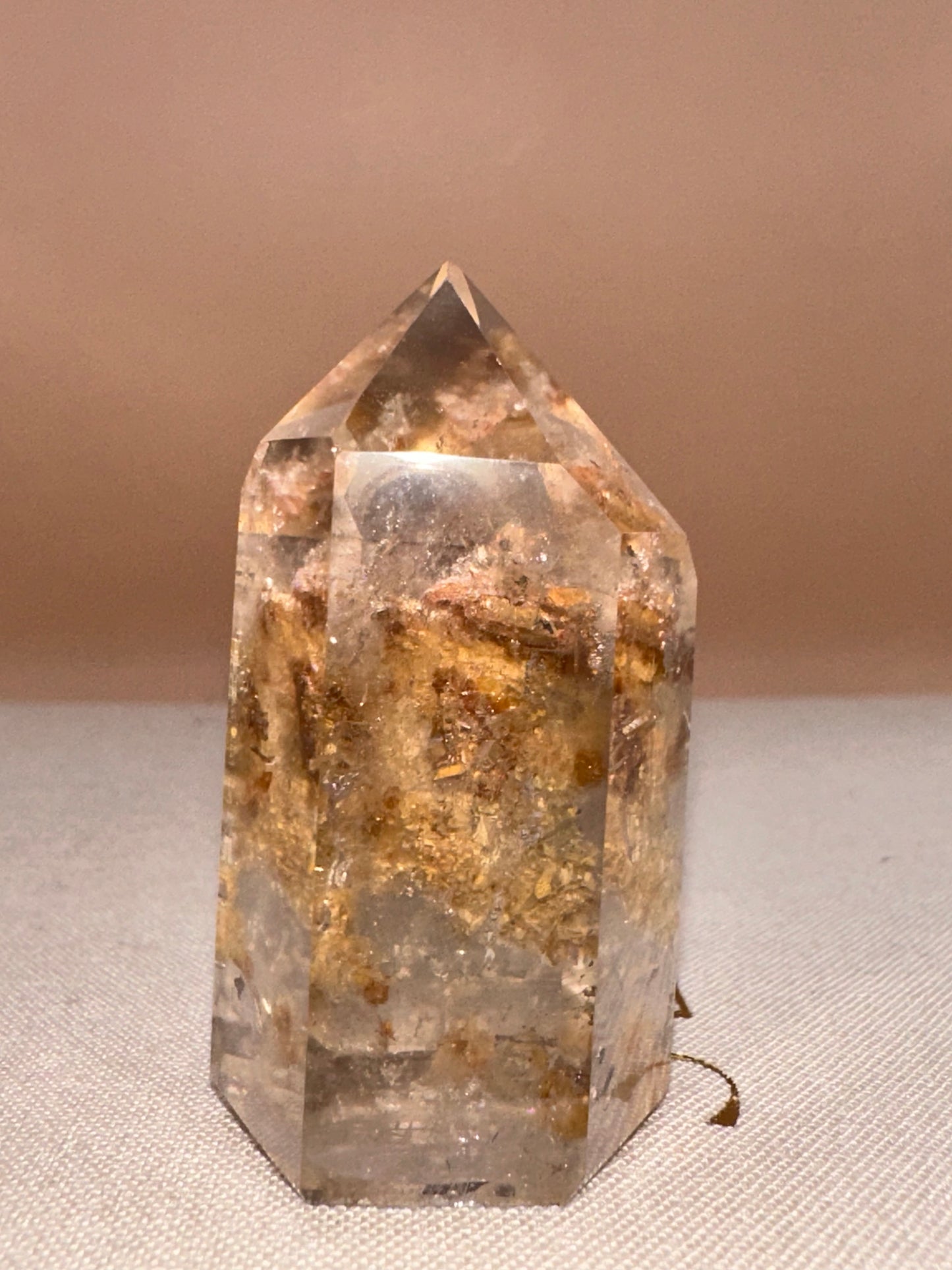 Clear Lodalite Raw Back