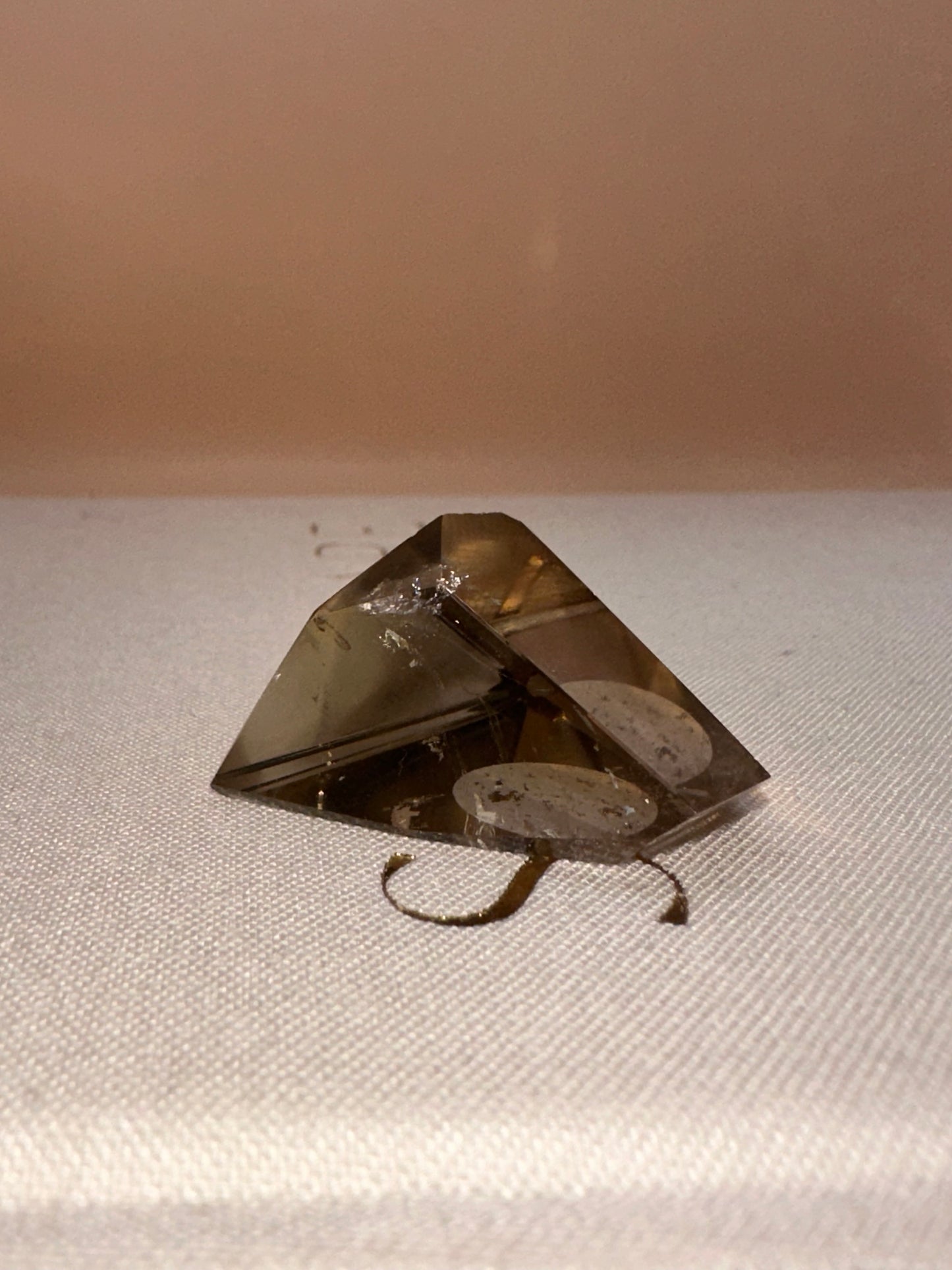 Small Citrine Freeform Pyramid Shape