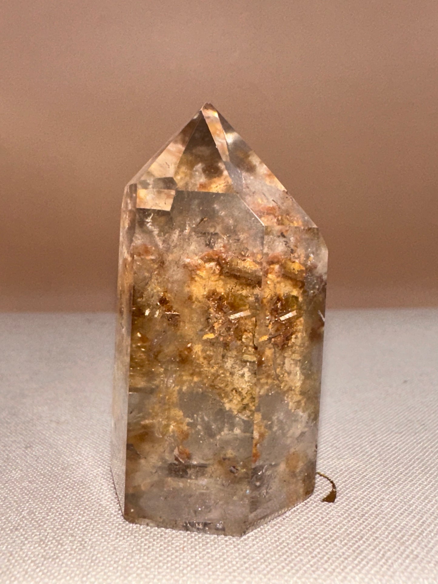 Clear Lodalite Raw Back