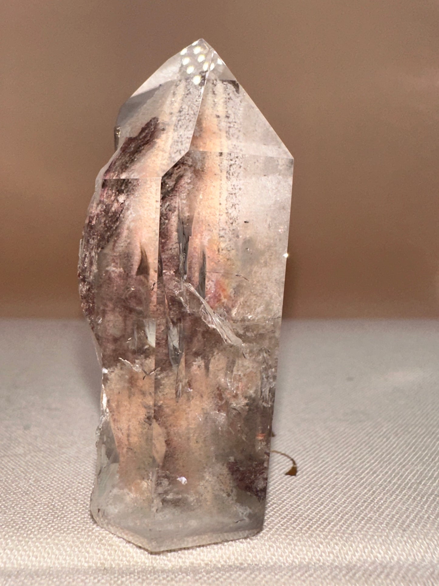 Clear Lodalite Raw Back