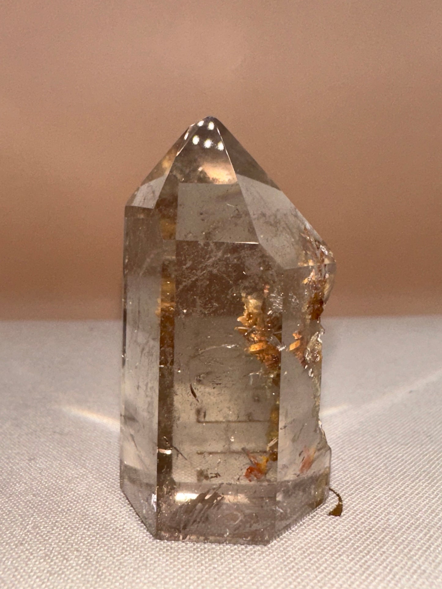 Clear Lodalite Raw Back