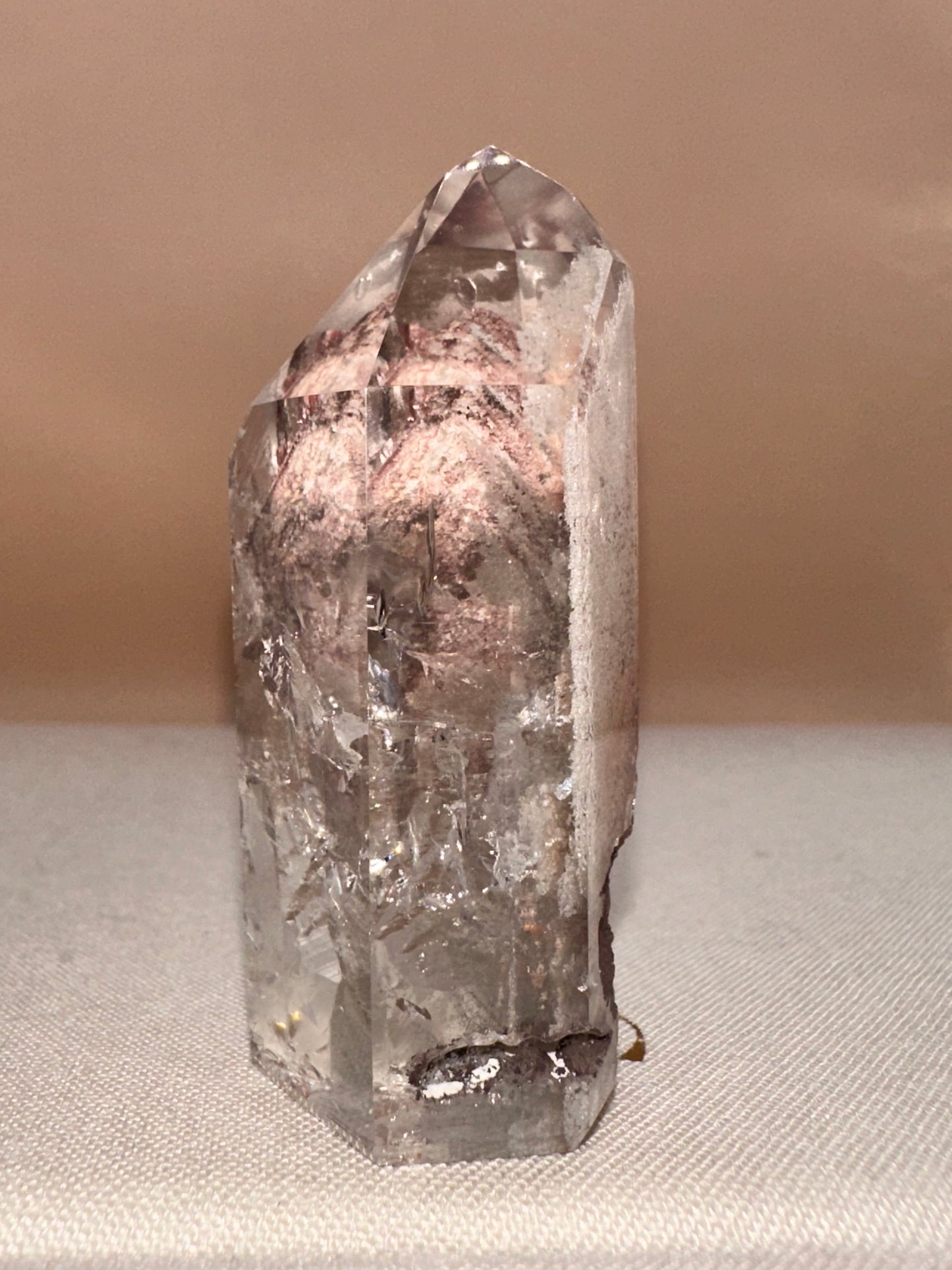 Clear Lodalite Raw Back