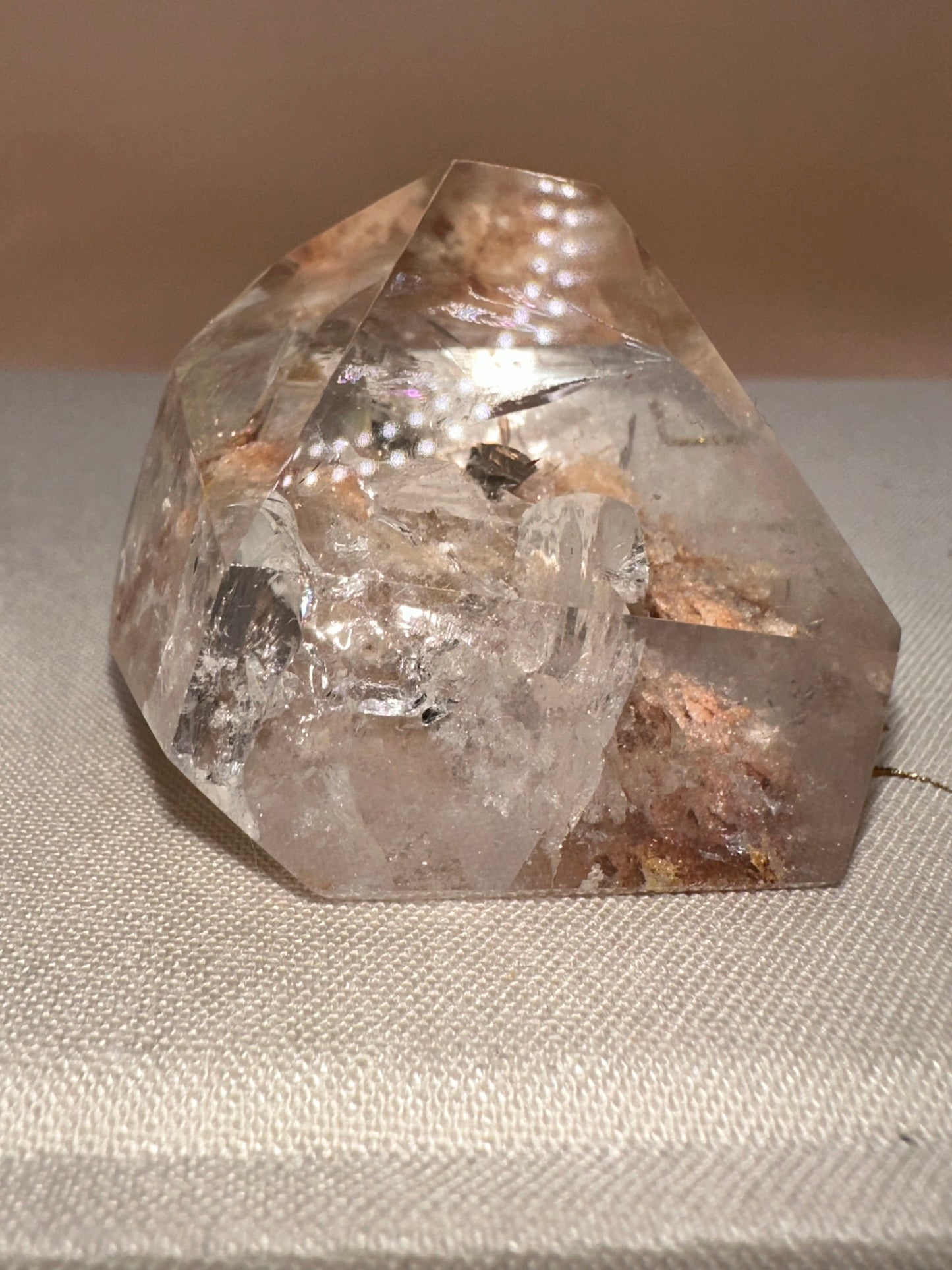Polished Lodalite Freeform With Veils