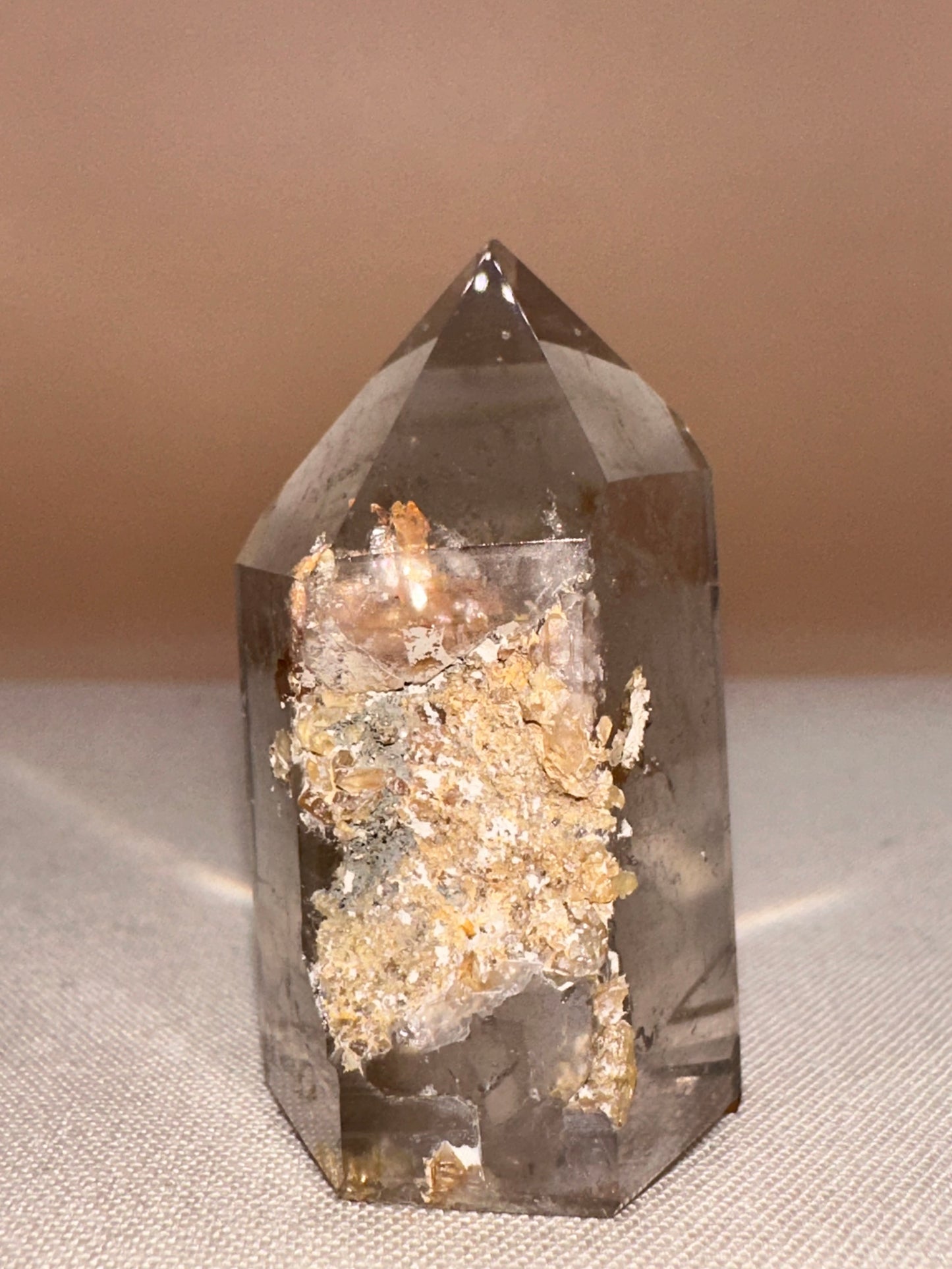 Clear Lodalite Raw Back