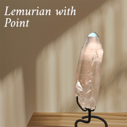 Statement Lemurian On Stand With Point. Self healed at the base.